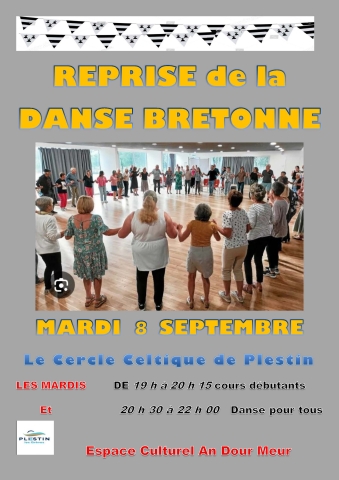 Repise des cours de danse bretonne